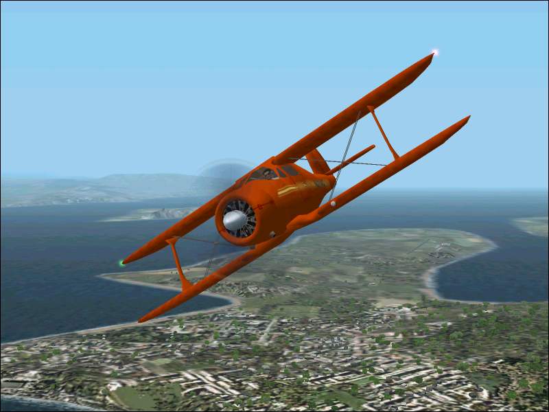 Fs2002 Beechcraft D-17S Staggerwing The Beechcraft Model 17 Was The First Aircraft Walter — 1