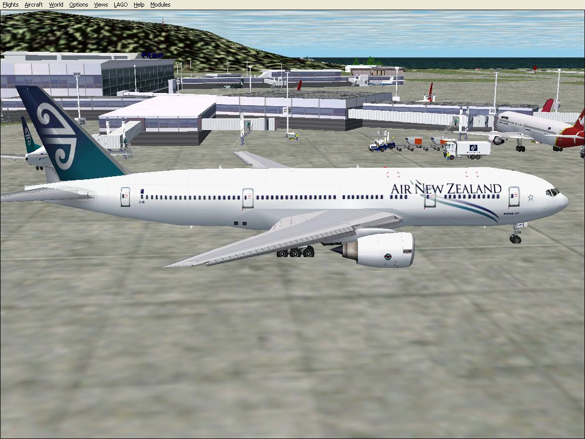 Wellington International Airport, New Zealand Version 1.0 For Fs2002 This Scenery Enhances — 1