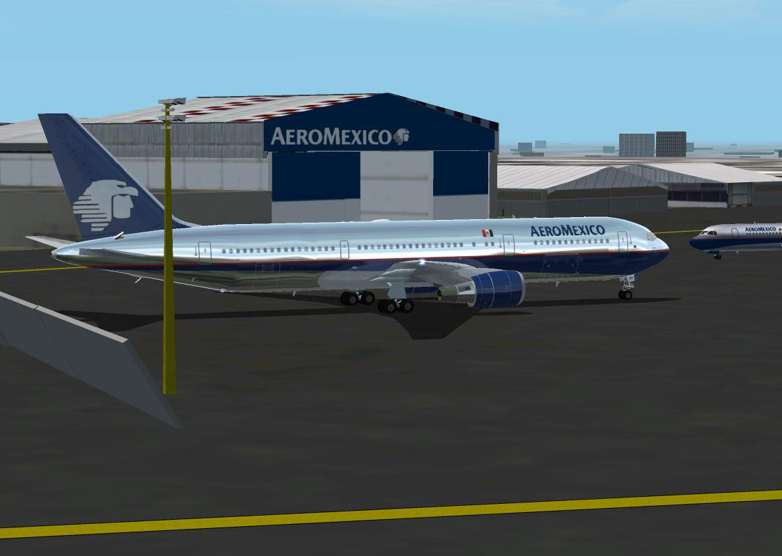 Aeromexico 767-300 Posky V3 Update For Fs2002 Only
