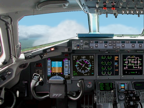 Fs2002 Boeing 717 Panel — 1