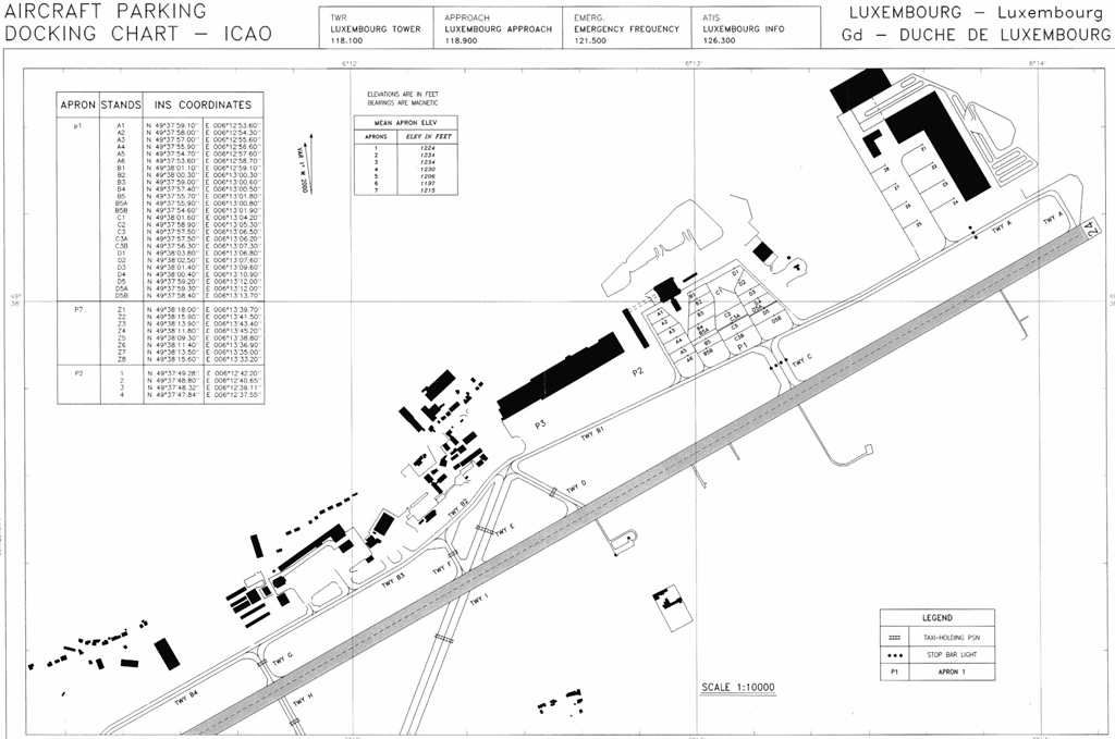 Fs2002 Scenery Luxembourg Findel (Ellx) International Airport Doesnt Require Any Other Tex — 1