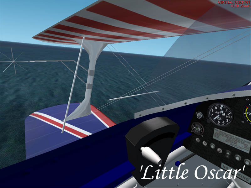 Fs2002 Pitts S-1E Little Oscar The Australian Pitts S1-E Vh-Ioo, Or Little Oscar As Its Af