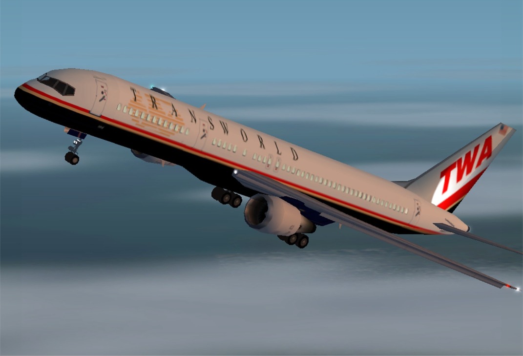 Fs2002 Twa 757-200