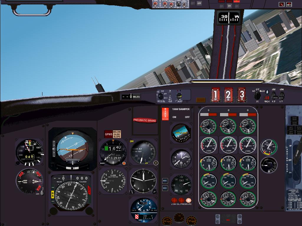 Boeing 727 Panel (Fs200X Standard/Pro) Here You Can See My First Version Of My Boeing 727! — 1