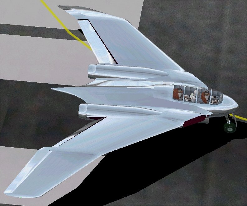 Heinkel He P1079B/Ii Prototype For Fs2002 - By Steve Robinson — 1
