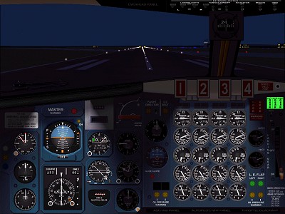 Fs2000 Boeing 707-320 Panel — 1