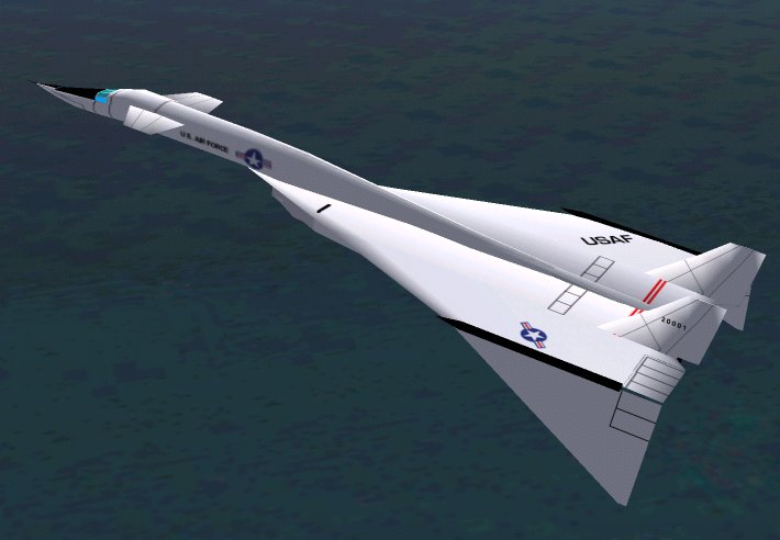 Fs2002 North American Aviation Xb-70 Valkyrie This Fsds Project For Fs2002 Has 3 Position — 1