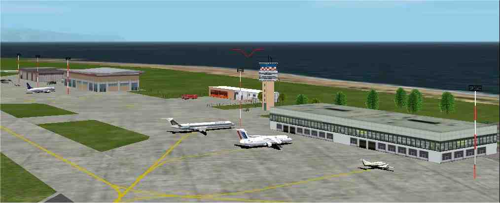 Fs2002 Scenery Pelermo Airport Licj (Punta Raisi) — 1
