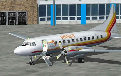 Wright Convair 580 V4.0, For Fs2002 Only