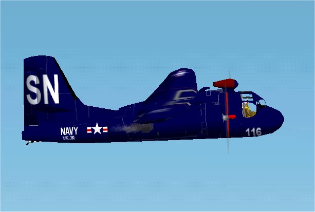 Fs2002 Usn Grumman S-2F Tracker This Is A Complete New Aircraft, Unlike My Privious Versio — 1