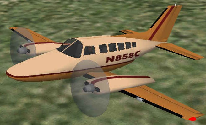 Fs2002 Cessna 402 — 1
