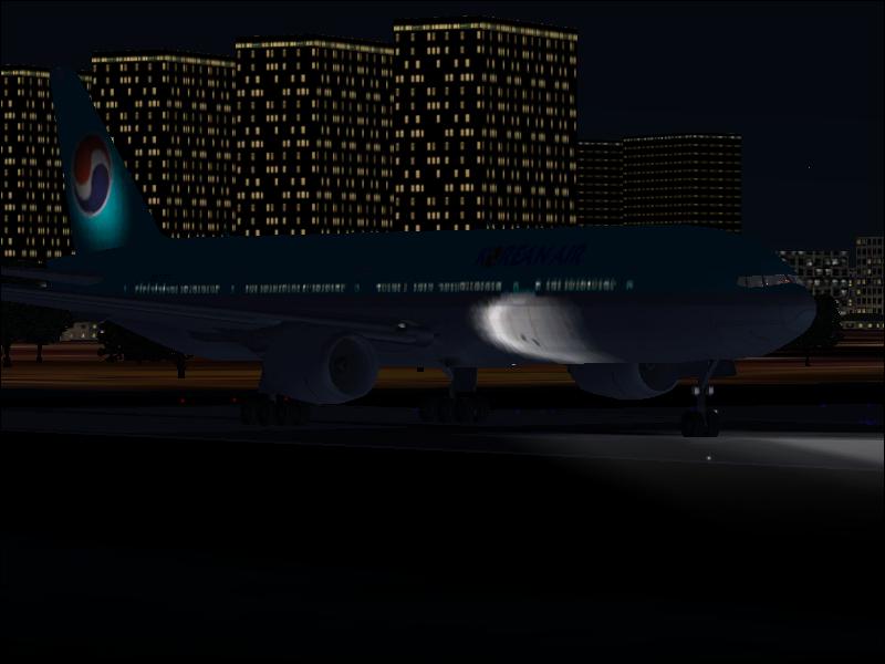 Korean Air Textures Repaint Of The Default Fs2002 Boeing 777-300 — 1