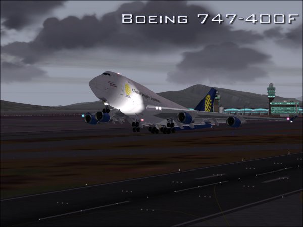 Project Opensky Boeing 747-400 Global Supply Systems Special Edition For Fs2002 Repainted — 1