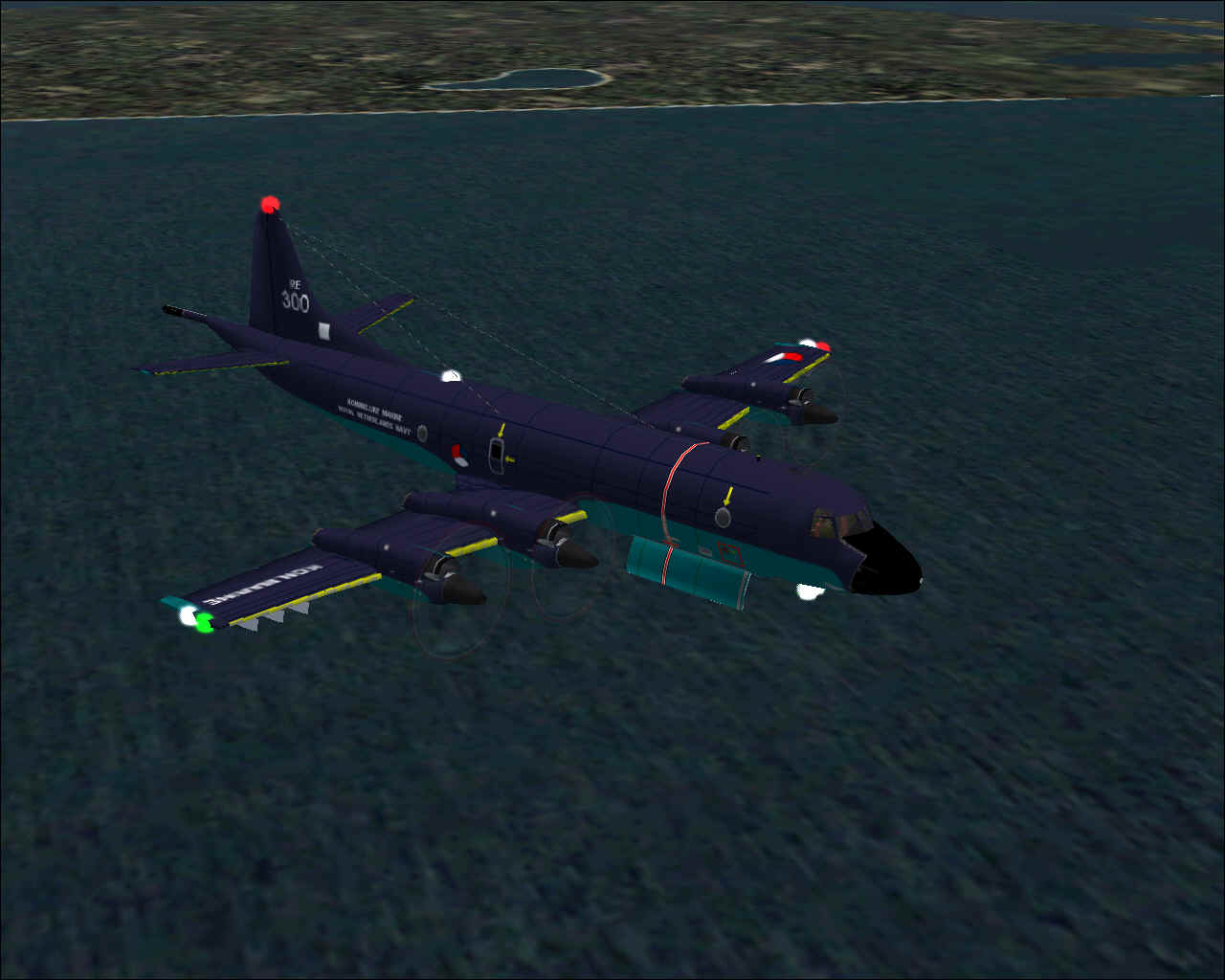 Fs2002/Pro Lockheed P-3C Orion The Orion Is A Four Engined Turboprop Used For Maritime Lon — 1