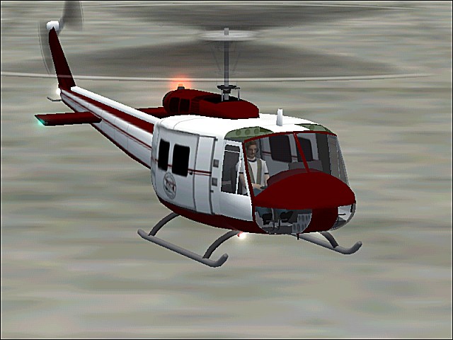 Fs2002 Bfu Version Of Bell Uh-1H Huey Model By Jordan Moore Bfu Livery By Peter Ridge This — 1