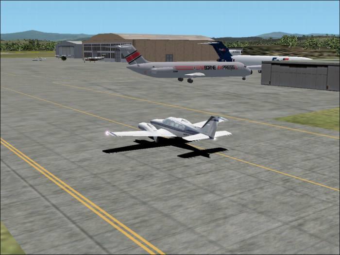 Flightsim 2002 Scenery For Burlington International Airport In Burlington Vermont — 1