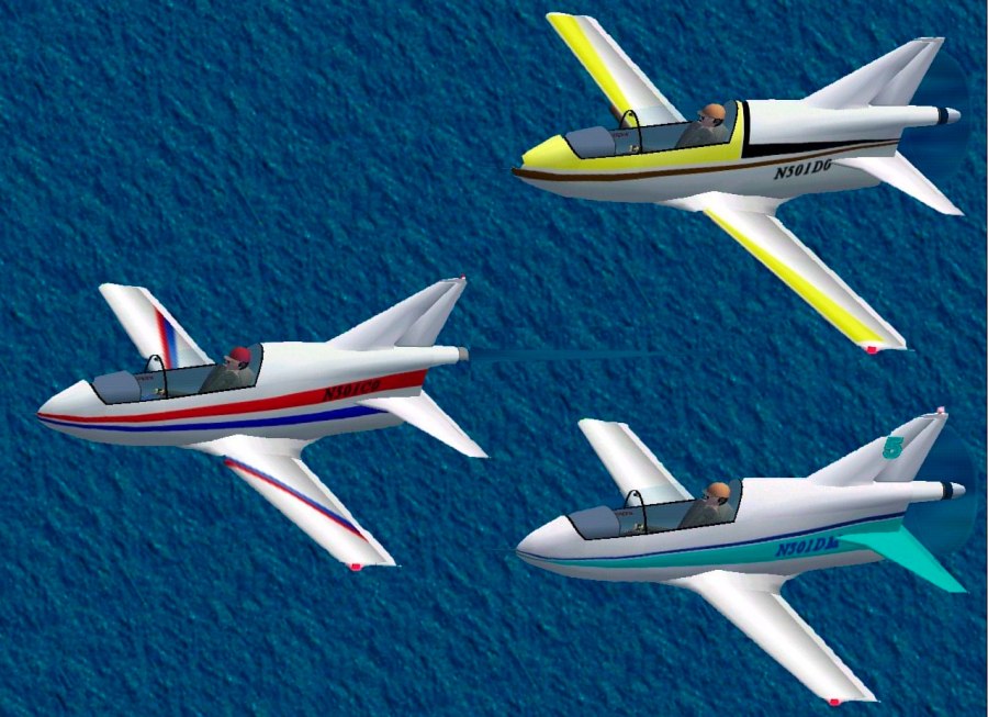 Fs2002 Bd Micro Technologies Bd-5 With Panel, Virtual Cockpit, And Animated Parts — 1