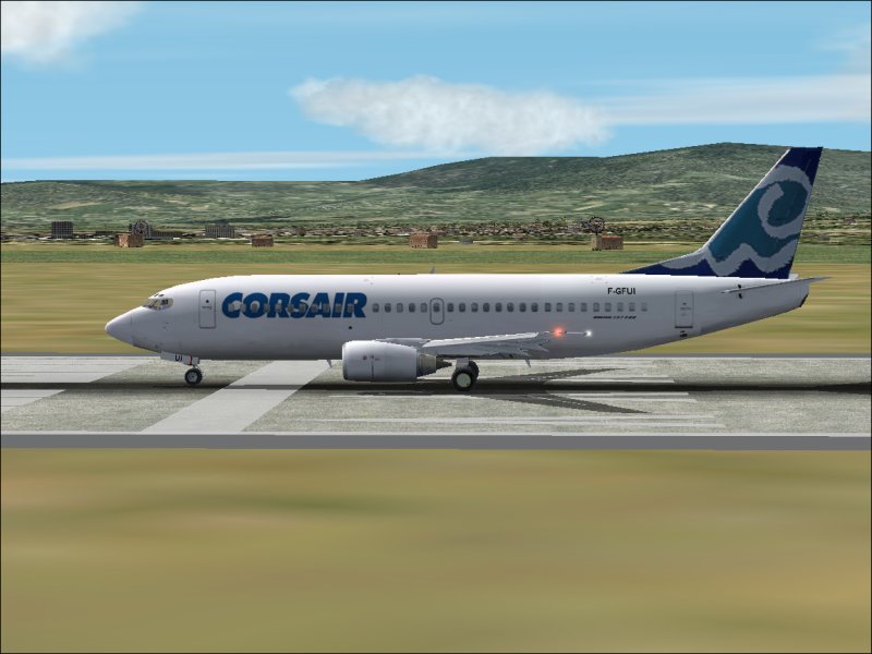 Corsair B737-3M8 F-Gfui For Fs2000 And Fs2002 — 1