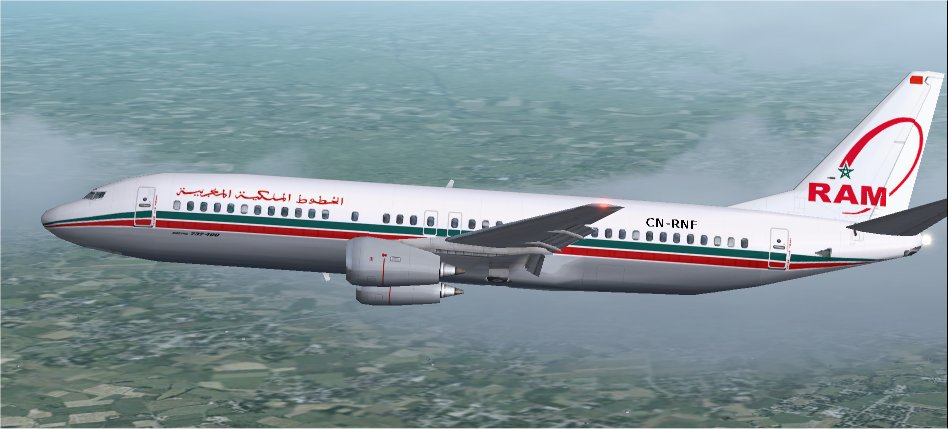 Royal Air Maroc Default Fs2002 B737-400