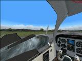 Fs2004 Beechcraft Baron 58 Thunderbaron This Is A Textures Repaint Of The Default Fs2K4 Be