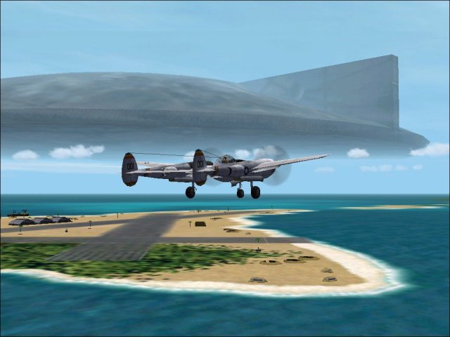 Fs2002/Fs2000/Cfs2 Scenery - Id4 City Destroyer You Could Have Seen This Extra-Terrestrial — 1