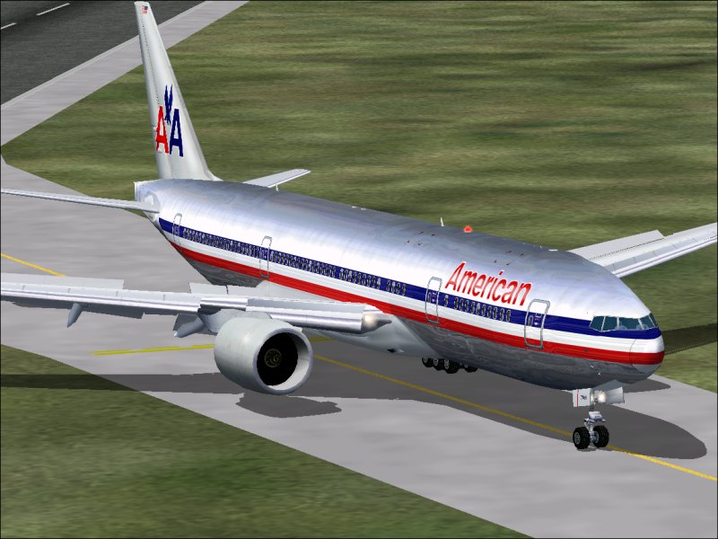 Ultimate American Airlines 777-223Er For Fs2000 And Fs2002 — 1