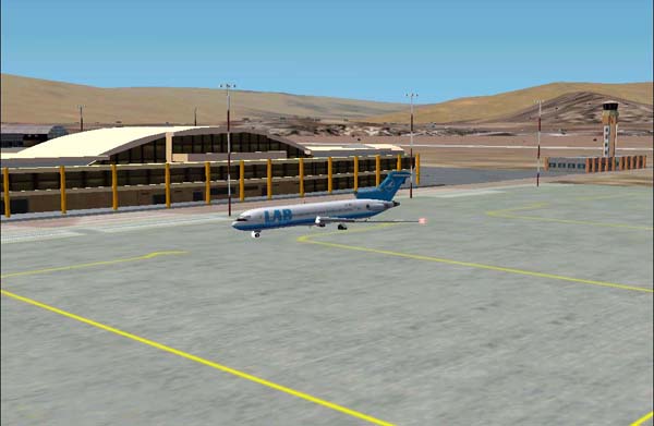 Airport Jorge Wilsterman (Slcb) This Scenery Is A Representation Of Jorge Wilsterman Airpo — 1