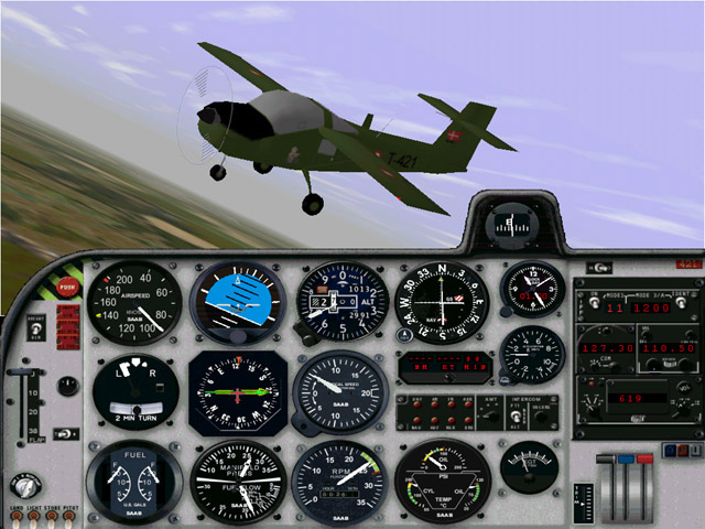 Saab T-17 Supporter Used As Basic Trainer In Royal Danish Airforce — 1