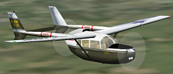 Fs2002 Us Army Cessna O-2A Super Skymaster, Berlin Brigade, Registration 11150 — 1