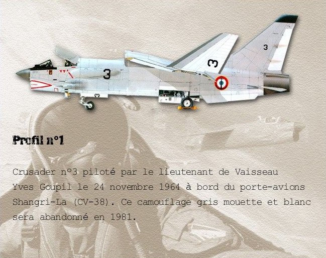 Fs2002 Chance Vought F-8E(Fn) Crusader - French Navy - Aéronavale Francaise - The Model Ca — 1
