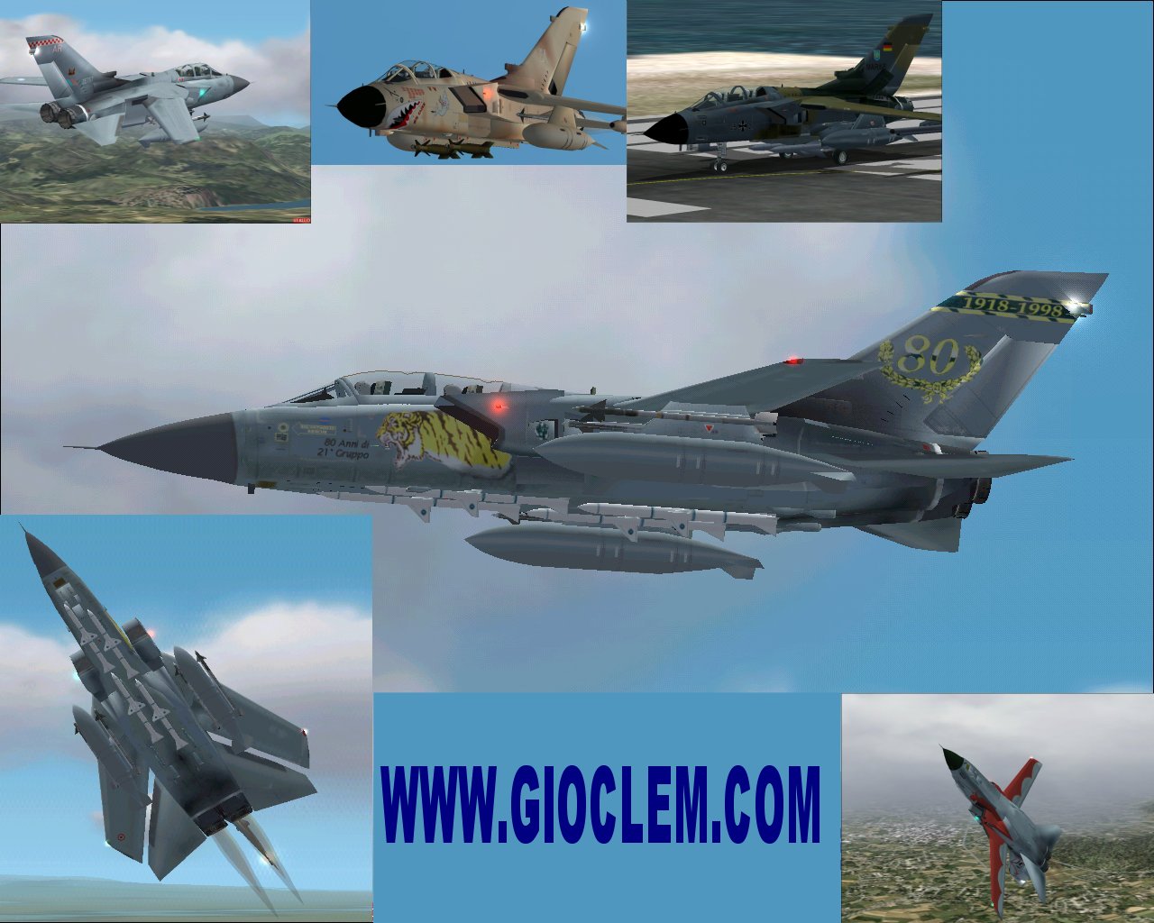 Fs2002 Tornado 1.0 Tornado Adv F3/ 21° Tiger Group (Ex 53°Stormo Cameri Ab), Now 36°Stormo — 1