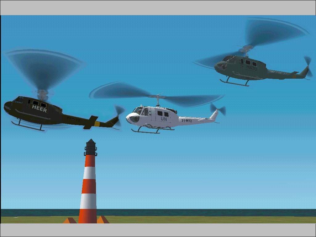 Fs2002 Bell Uh-1H Package (Un;Bgs;Heer) Animated Model, Panels And Sound — 1