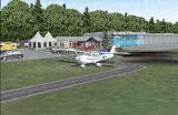 Buttwil (Lszu) Switzerland Fs2004/02 The Idyllic Airfield Buttwil Is Over Muri In Freiamt,