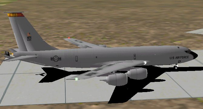 Fs2000 Usaf/Aetc Kc-135R Stratotanker (Altus Afb/54Th Ars) Boeing Usaf Kc-135R — 1