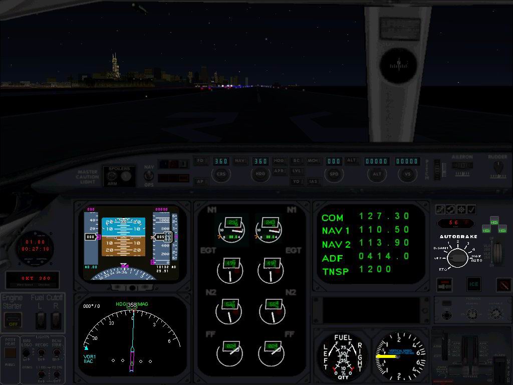 Microsoft Flight Simulator 2002 Generic Small Twin Jet Panel V2.0 Fs2002 Generic Small Twi — 1