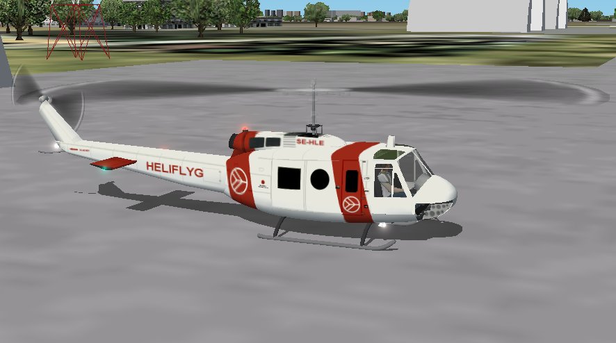 Fs2002 Bell 205-A-1 Heliflyg Version Of The Uh-1H Huey — 1