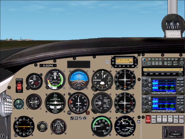 Fs2002 Aircraft Piper Pa-28-161 Warrior Iii Fsds Model With Full Moving Parts And Fully In — 1