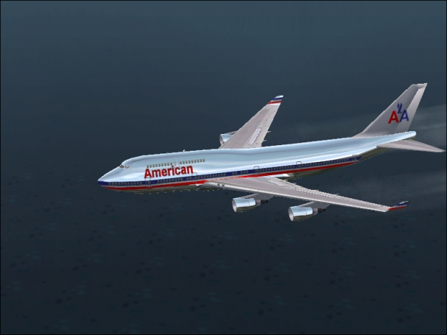 Fs2002 American Airlines Boeing 747 Repaint
