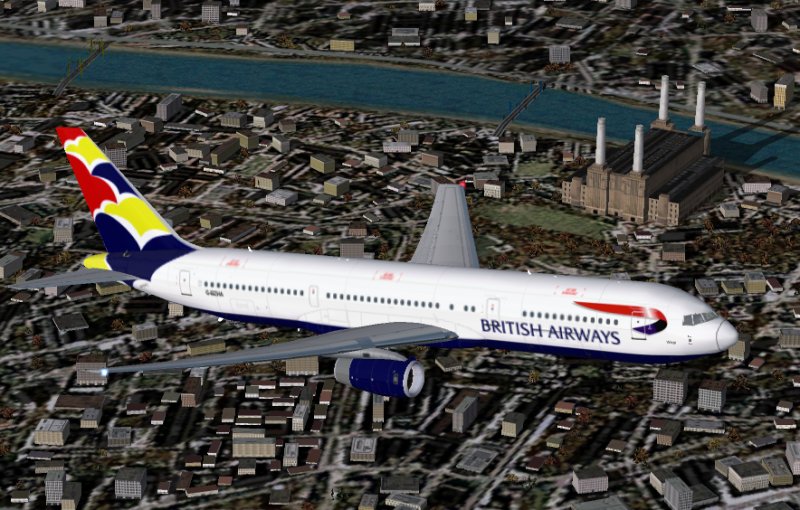 Project Opensky Airbus B767-300 Paint Kit For Fs2002 Exclusively By Project Open Sky — 1