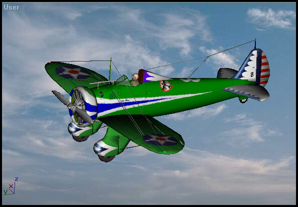 Fs2002 Boeing P-26A Peashooter — 1
