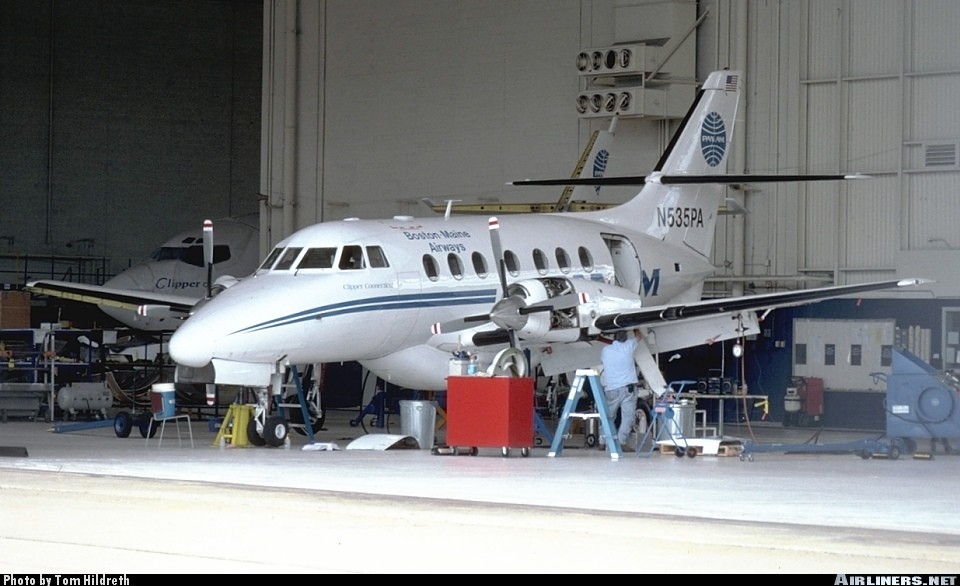 Fs2002 Boston-Maine Airways Bae Jetstream 31 Flying Many New Destinations Including Naples