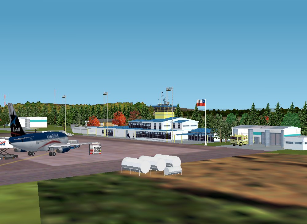 Airport Maquehue, City Of Temuco, Chile For Fs-2002; Highly Detailed And Accurate Upgraded — 1