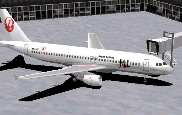 Fs2000 Japan Airlines Airbus A320-200