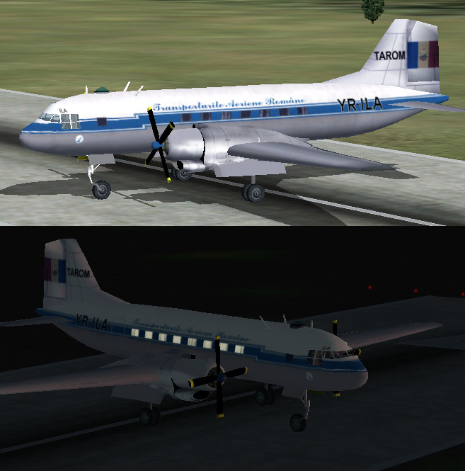 Fs2002 Tarom Ilyushin Il-14 The Il-14 Was Developed By The Russians To Replace The Fleet O — 1