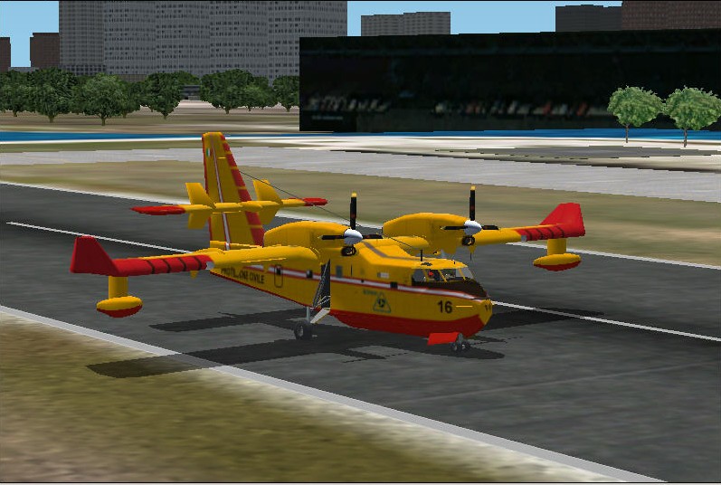 Fs2002/Pro - Bombardier Cl415 Aerobatics This Version Is Just For Fun But It Works — 1