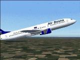 Fs2004 Boeing 737-400 Air Bosna This Is A Textures Repaint Of The Original 737-400 In Air — 1