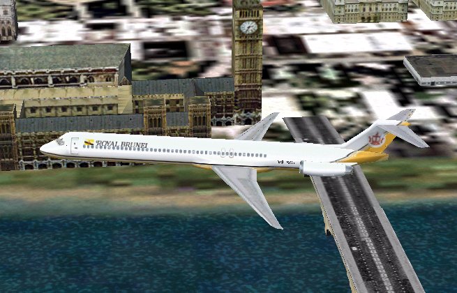 Fs2002 Royal Brunei Airlines Mcdonnell-Douglas/Boeing Md 83 Fs2002 Royal Brunei Airlines M — 1