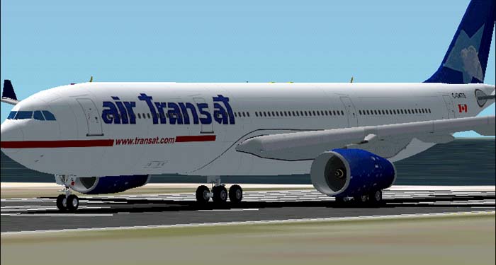 Project Opensky Airbus A330-300 For Fs2002 Exclusively Paint By Zx Lee Features Fully Anim — 1