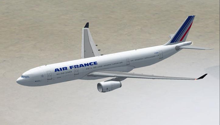 Fs2002 A330-300 Air France Textures Only! — 1
