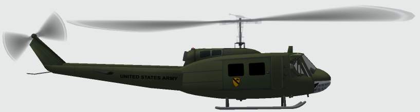 Fs2002 Bell Uh-1H Huey By Jordan Moore Animated Model With Panels And Sounds